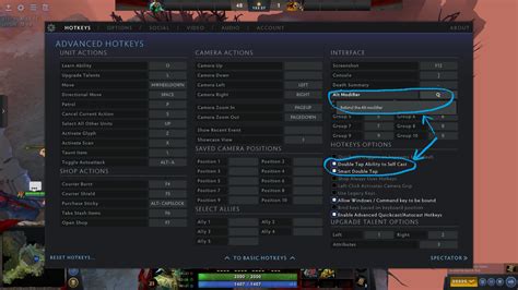 dota 2 alt cast|Settings .